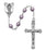 Pearl Violet 7mm Rosary