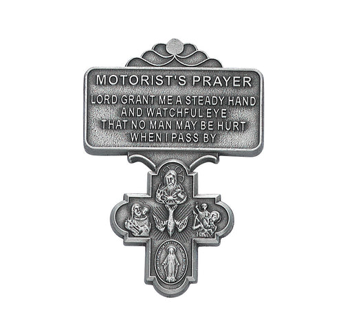 Four Way Visor Clip w/ Motorist Prayer