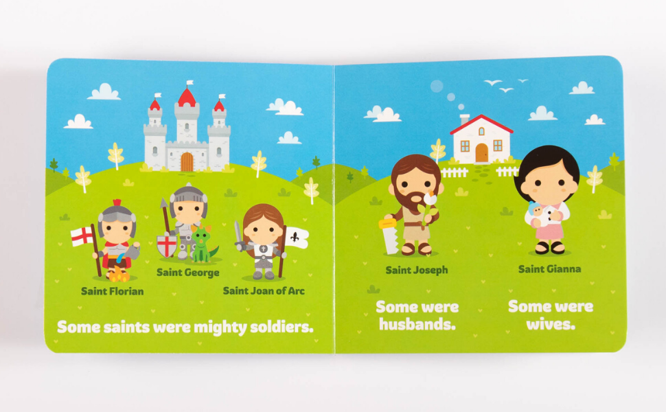 The Saints Are Watching Over Me Board Book by Joe Klinker