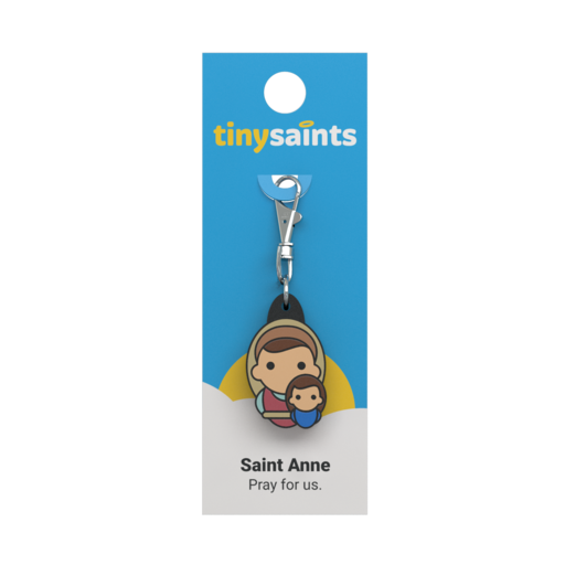 Tiny Saints Charm - St. Anne