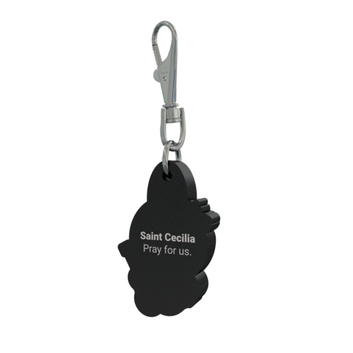 Tiny Saints Charm - St. Cecilia
