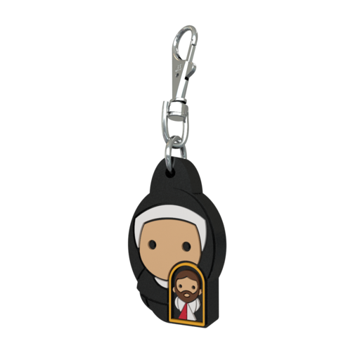 Tiny Saints Charm - St. Faustina