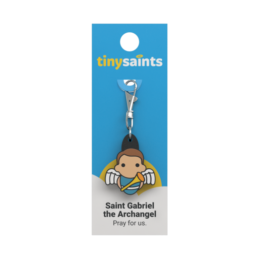 Tiny Saints Charm - St. Gabriel the Archangel