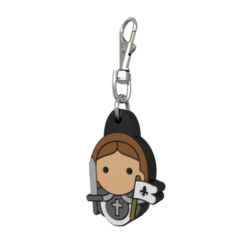 Tiny Saints Charm - St. Joan of Arc