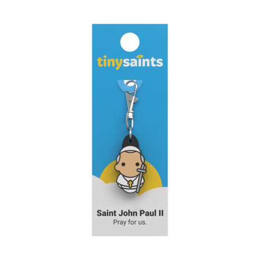Tiny Saints Charm - St. John Paul II