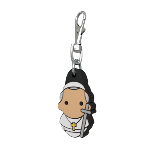 Tiny Saints Charm - St. John Paul II