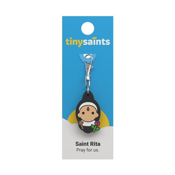 Tiny Saints Charm - St. Rita of Cascia