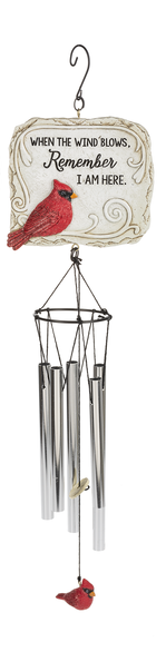 Cardinal Windchime: Remember I am Here