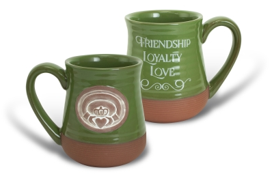 Claddagh Pottery Mug