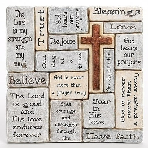 Words of Encouragement Stone Plaque