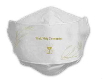 First Communion Easy Breather Face Mask