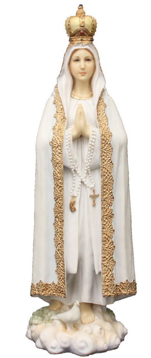 Our Lady of Fatima 10.75" Statue