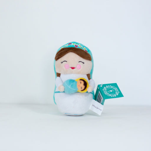 Shining Light Mini Mother Mary Plush Doll