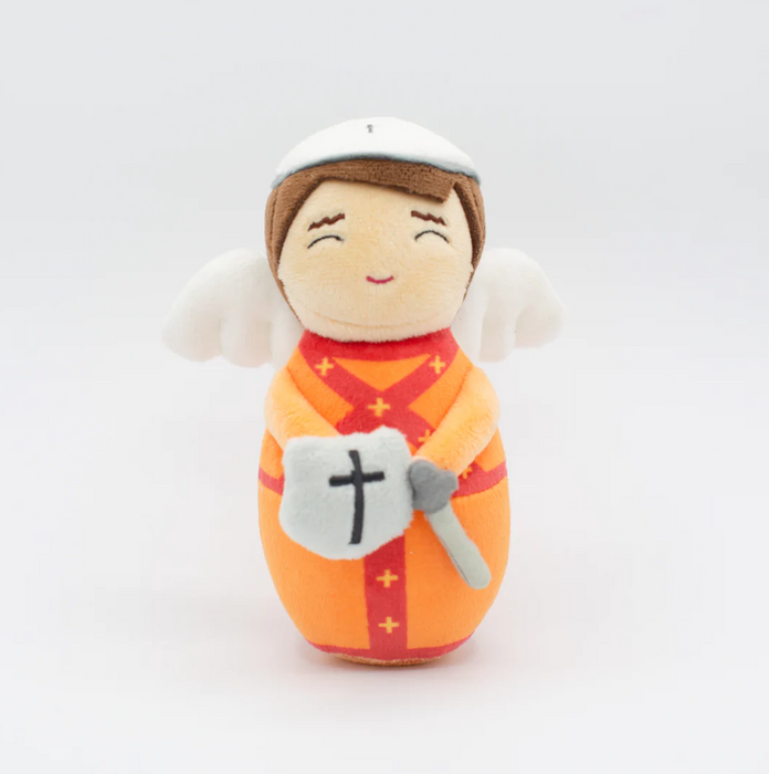 Shining Light Mini Saint Michael the Archangel Plush Doll
