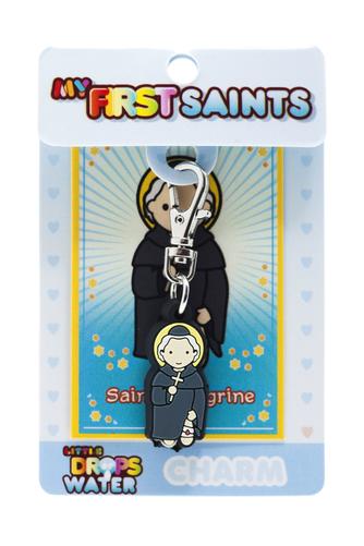 Little Drops of Water Charm - St. Peregrine