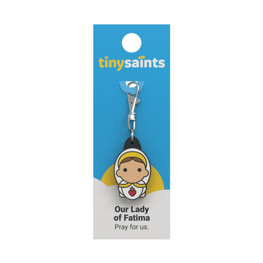 Tiny Saints Charm - Our Lady of Fatima