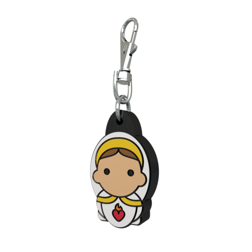 Tiny Saints Charm - Our Lady of Fatima