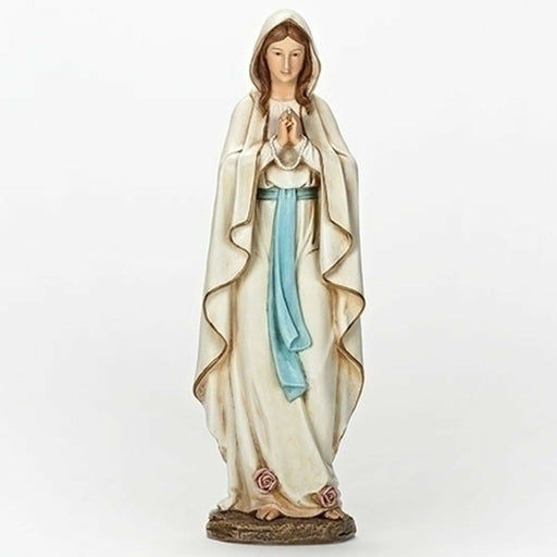 Our Lady of Lourdes statue 13.5"