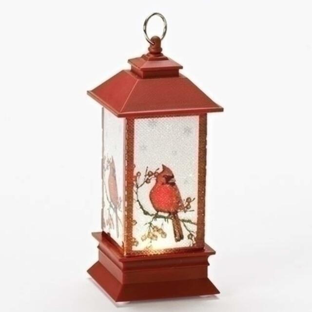 5" LED Cardinal Lantern