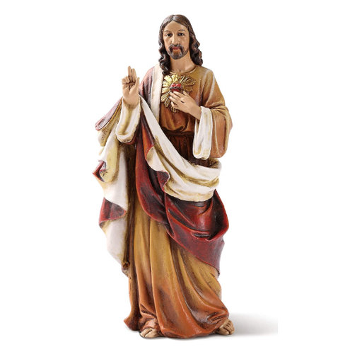 Sacred Heart of Jesus Statue 6.25"