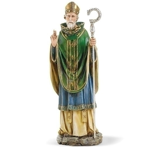 St. Patrick 10.75" Statue