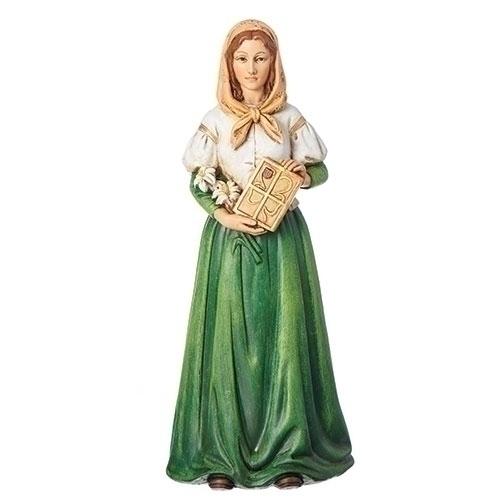 St. Dymphna 6" Statue