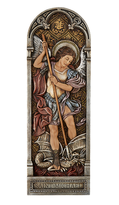St. Michael Plaque 12"