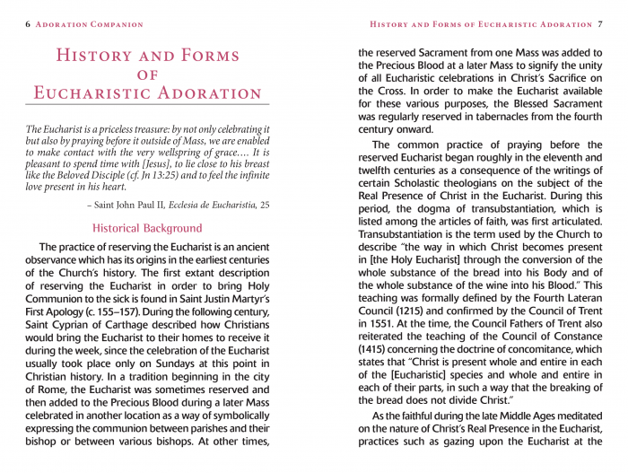 The Magnificat Adoration Companion