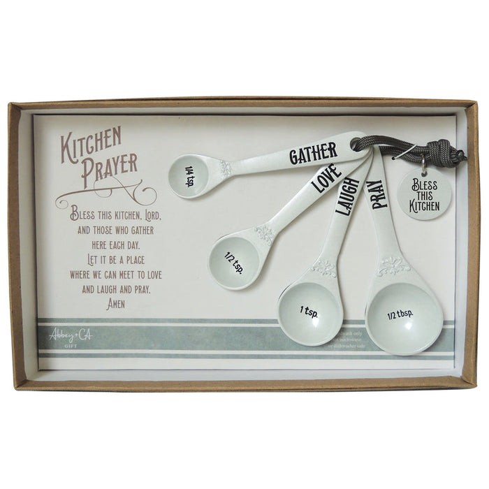 Kitchen Prayer Measuring Spoons