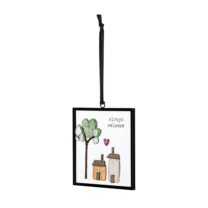 Always Welcome Suncatcher - 3x3