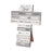 Believe God Stacked Wood 5.75" Standing Cross
