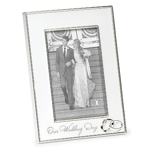 Our Wedding Day 4x6 Frame