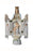 Our Lady of Sorrows Triptych 11" Statue