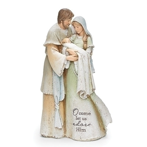 Heavenly Blessings 9" Holy Family - O Come Let Us Adore Him