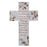 8" Serenity Prayer Wall Cross