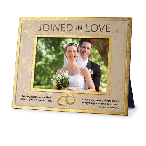 Joined in Love 5x7 Wedding Frame
