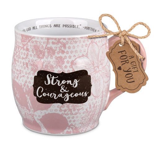 Strong & Courageous 16 oz Mug
