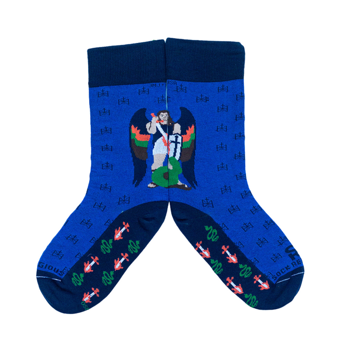 Sock Religious St. Michael the Archangel Socks