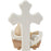 Precious Moments "Cradled in His Love" Cross w/ Baby Girl