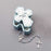 Bless this Child Cross Keepsake Box w/ Rosary (Blue)