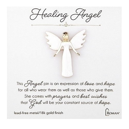 Healing Angel Pin w/ Card