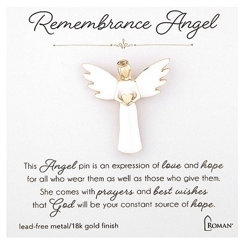 Remembrance Angel Pin w/ Card