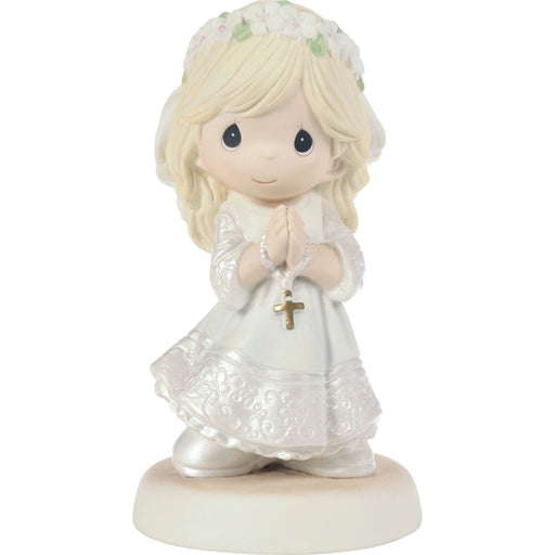 My First Communion Precious Moments Figurine (Blonde)