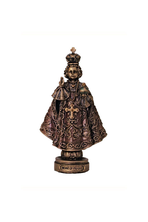 Infant of Prague 3.5" Bronze Statue