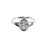 Filigree Oval Cross Ring