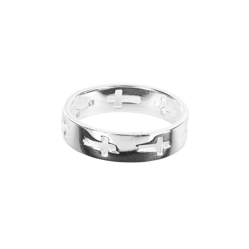 Multi Cutout Cross Ring
