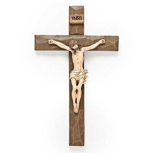 8" Beveled Wall Crucifix
