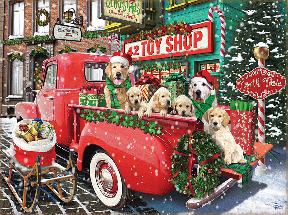 The Delivery Team Christmas Jigsaw Puzzle - 1000 Pieces