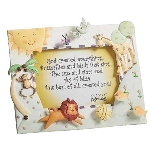 God Created Everything 3.5x5 Frame
