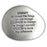 Serenity Prayer Silver Soothing Stone